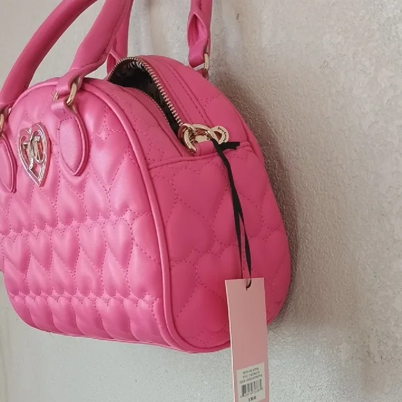 Juicy Couture Pink Heart Satchel - Picture 3 of 8